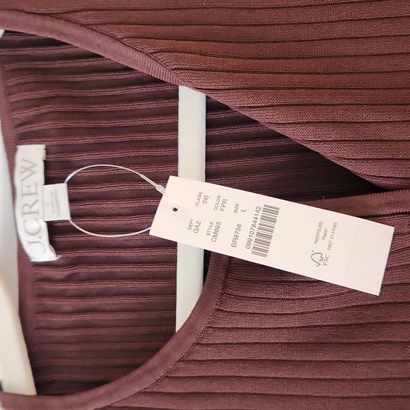 J. Crew Ribbed Top - Picture 2 of 4